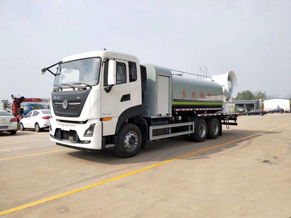 國六16方東風(fēng)天龍后雙橋抑塵車60-120米