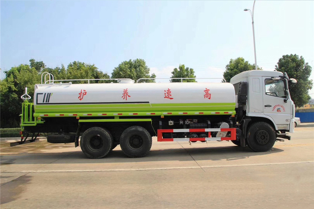 國六20立方東風專底后雙橋灑水車