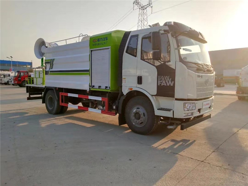 國六解放12噸抑塵車