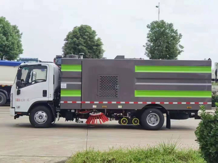 國六五十鈴洗掃車-程力集團洗掃車廠